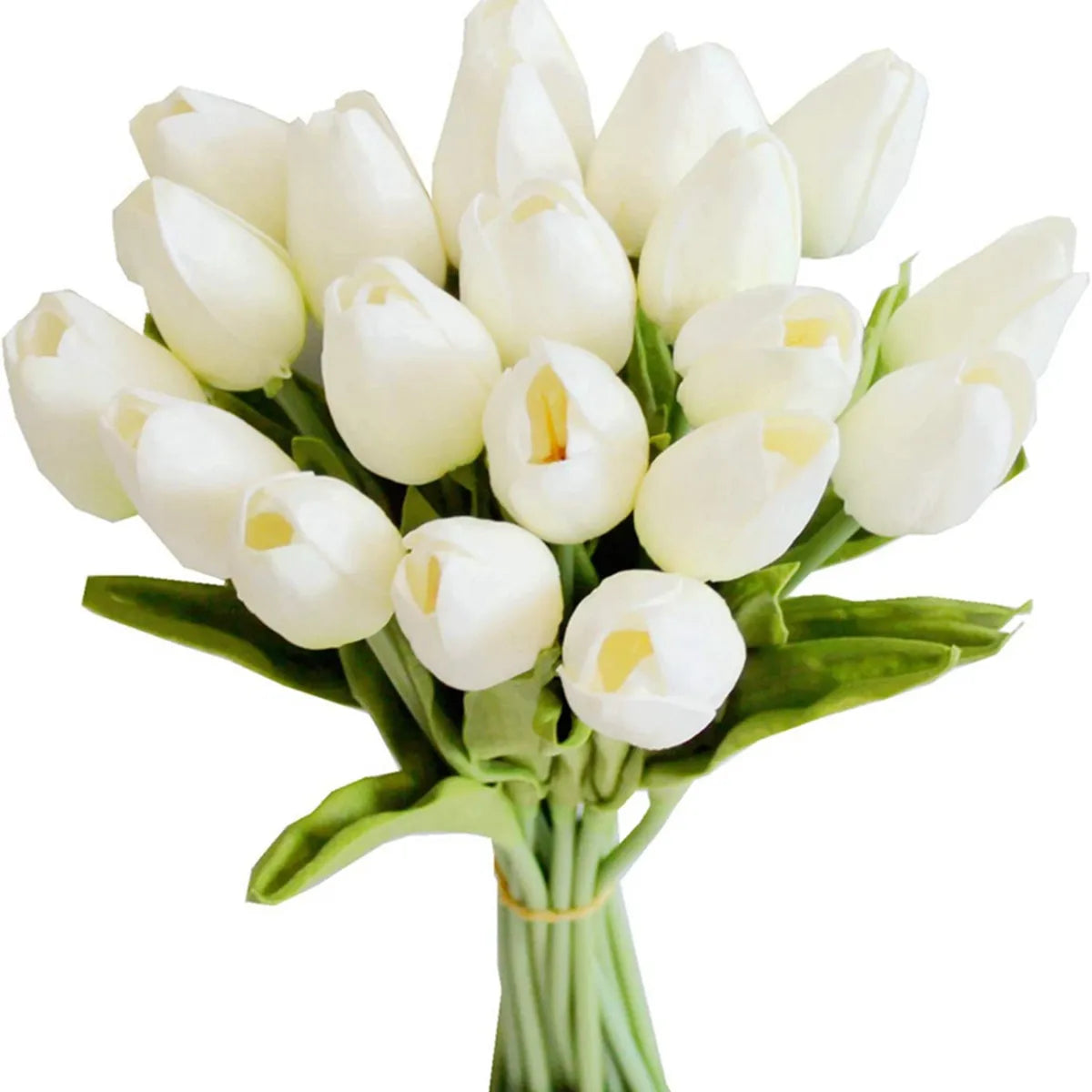 10Pcs Artificial Flower Realistic Touch Tulip Scrapbooking Vase Home Decor Wedding Garden Arch Garland Mother'S Day Bouquet Diy